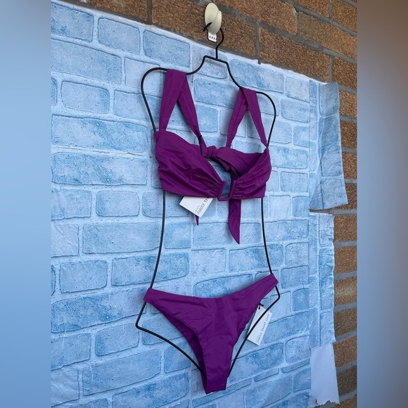 AWAY THAT DAY - BIKINI SET PURPLE SIZE L/XL - Picture 4 of 15